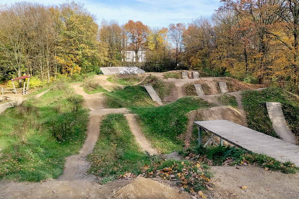 Dirt-Bike-Strecke